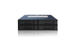 Backplane IcyDock 4x6,3cm SATAI-III in 1x5,25 HDD/SSD sw