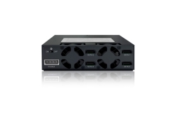 Backplane IcyDock 4x6,3cm SATAI-III in 1x5,25 HDD/SSD sw