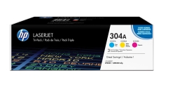 HP 304A 3x Dreifarbig LaserJet Tonerpatrone