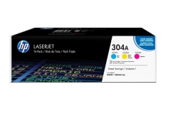 HP 304A 3x Dreifarbig LaserJet Tonerpatrone