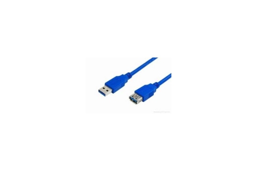 MediaRange Verlängerungskabel USB 3.0 A->A St/Bu 3m blau
