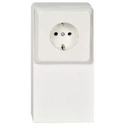 ELSO Steckdose 505404 1fach 16A RENOVIERUNG reinweiß