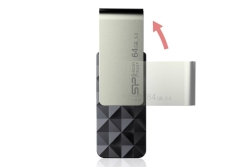 Silicon Power USB-Stick 16GB USB3.0 B30 Black