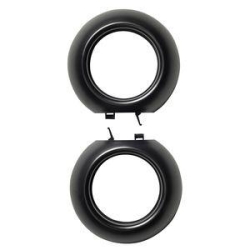ELSO Abdeckrahmen WDE011422 Schwarz Renova PK=2Stck