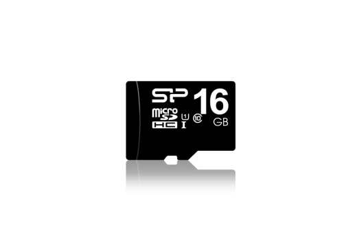 Silicon Power MicroSD Card 16GB SDHC CL.10 inkl. Adapter