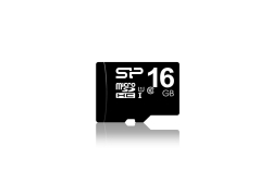 Silicon Power MicroSD Card 16GB SDHC CL.10 inkl. Adapter