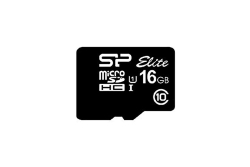 Silicon Power MicroSD Card 16GB UHS-1 Elite/CL.10 inkl.Adap