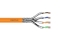 DIGITUS Instal-kab Cat7 S/FTP tw.Pair 500m orange AWG23/1