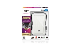 Silicon Power Festplatte 6.3cm 1TB USB3.0 A30Anti-shock Weiß extern retail