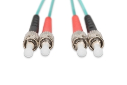 DIGITUS LWL Patchkabel ST -> ST 1.00m Multimode Duplex OM3