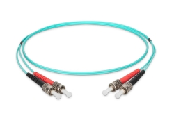 DIGITUS LWL Patchkabel ST -> ST 1.00m Multimode Duplex OM3