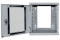 INTELLINET Wandverteiler 6HE 300x300mm grau,montiert