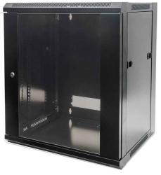 INTELLINET Wandverteiler 15HE 570x600mm schwarz,unmontiert
