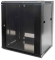 INTELLINET Wandverteiler 15HE 570x600mm schwarz,unmontiert