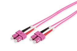 DIGITUS LWL Patchkabel SC -> SC 2.00m Multimode Duplex...