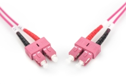 DIGITUS LWL Patchkabel SC -> SC 3.00m Multimode Duplex...