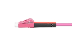 DIGITUS LWL Patchkabel LC -> LC 1.00m Multimode Duplex OM4