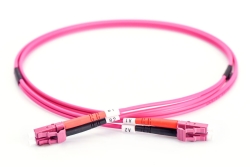 DIGITUS LWL Patchkabel LC -> LC 2.00m Multimode Duplex OM4