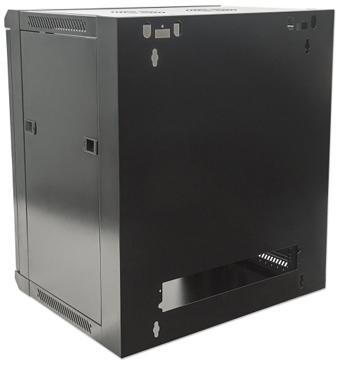 INTELLINET Wandverteiler 9HE 570x450mm schwarz,unmontiert