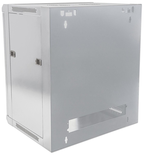 INTELLINET Wandverteiler 9HE 570x450mm grau,unmontiert