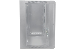 INTELLINET Wandverteiler 9HE 570x450mm grau,unmontiert