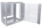 INTELLINET Wandverteiler 9HE 570x450mm grau,unmontiert