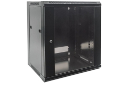 INTELLINET Wandverteiler 9HE 570x600mm schwarz,unmontiert
