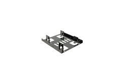 DELOCK Einbausatz 3,5 für 2x 2,5 HDD/SSDs Metall...