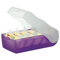 Karteibox CROCO - A7 quer, für 900 Karten,...