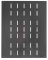 INTELLINET Fachboden 1HE 483x600mm bis 100kg schwarz