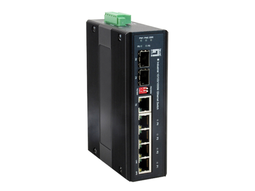 LevelOne Industr.Switch 5xGE/1xSFP/RJ45 Combo Metall