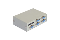 DELOCK VGA Switch 4 Eingänge -> 1 Ausgang manuell