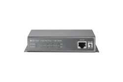 LevelOne PoE+Switch 4xGE PoE/1xGE 115W 19unmanaged Plastik