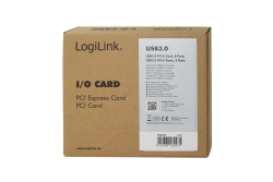 Logilink PCI Express Karte, 4x USB 3.0