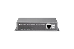 LevelOne PoE+Repeater Cascadable 3xGE PoE grau