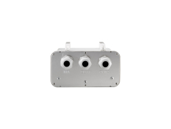 LevelOne PoE+Repeater Cascadable 2xGE PoE/1xGE IP66 silber
