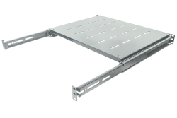 INTELLINET Fachboden 1HE 483x600mm bis 35kg ausziehb. gr
