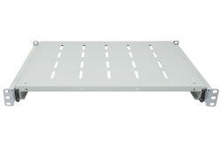 INTELLINET Fachboden 1HE 483x600mm bis 35kg ausziehb. gr