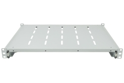 INTELLINET Fachboden 1HE 483x600mm bis 35kg ausziehb. gr