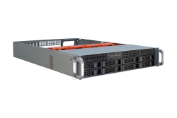 Inter-Tech 48.3cm IPC 2U-2408 2HE STORAGE