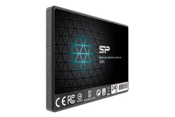 Silicon Power SSD 240GB 6.3cm SATAIII S55 3D Nand Black