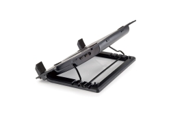 CONCEPTRONIC 1-Fan USB-A2.0 Laptop-Kühlpad 40Kg ERGO 17 sw