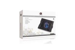 CONCEPTRONIC 1-Fan USB-A2.0 Laptop-Kühlpad 40Kg ERGO 17 sw