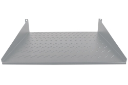INTELLINET Fachboden 2HE 483x250mm bis 25kg Frontm. grau
