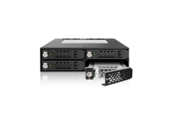 Backplane IcyDock 4x6,3cm SATAI-III/SAS in 1x5,25 HDD/SSD