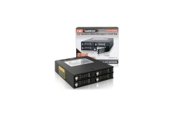 Backplane IcyDock 4x6,3cm SATAI-III/SAS in 1x5,25 HDD/SSD