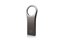 Silicon Power USB-Stick 64GB USB3.2 J80 Silver/Zinc Alu