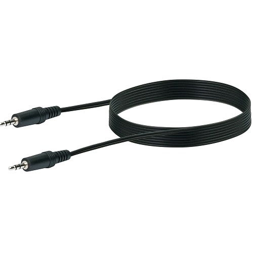 Schwaiger AUX Kabel Stereo 3,5mm 3m Schwarz