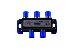 Schwaiger Breitband-Verteiler 4-fach 9db