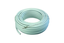 Schwaiger Koaxial-Antennen-Kabel 135 dB 5-fach 25m Weiß